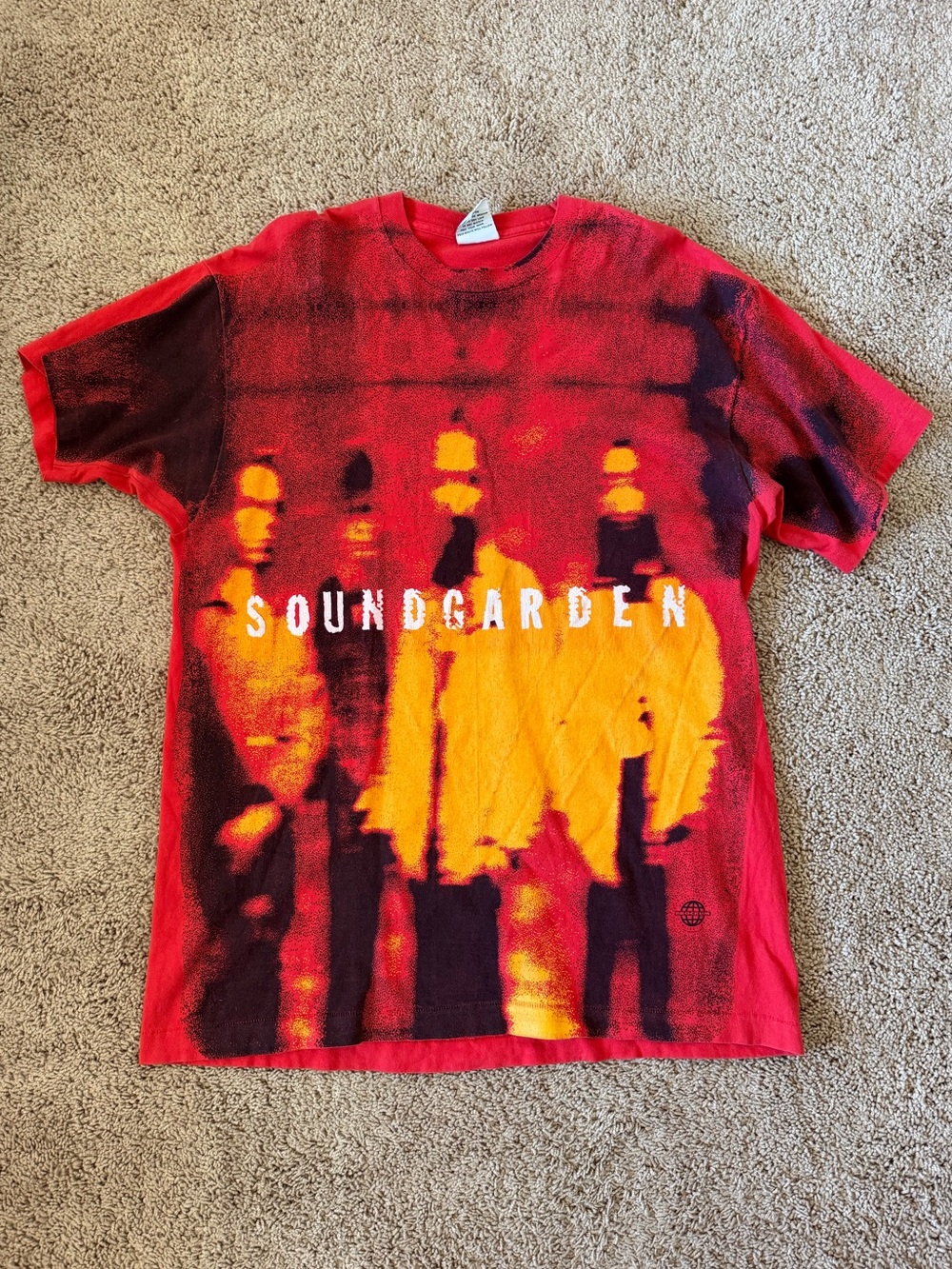 Vintage 1993 Soundgarden Superunknown T-Shirt Brockum 90s Band Tee T-Shirt [XL]